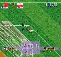 International Superstar Soccer screenshot 3 for Playstation